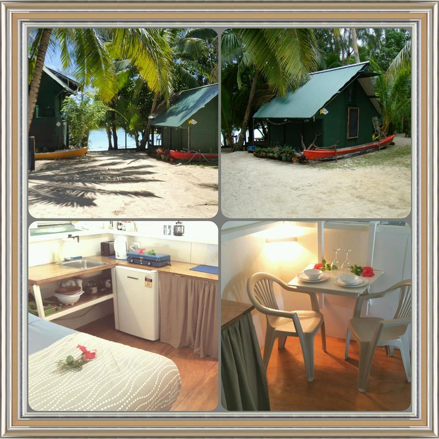 Matriki Beach Huts Arutanga Bagian luar foto