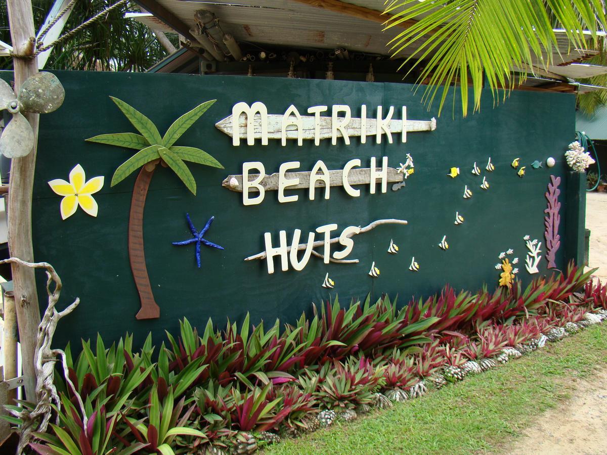 Matriki Beach Huts Arutanga Bagian luar foto