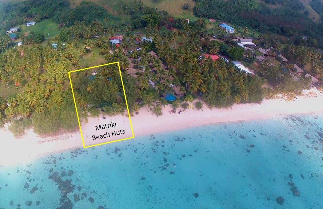 Matriki Beach Huts Arutanga Bagian luar foto