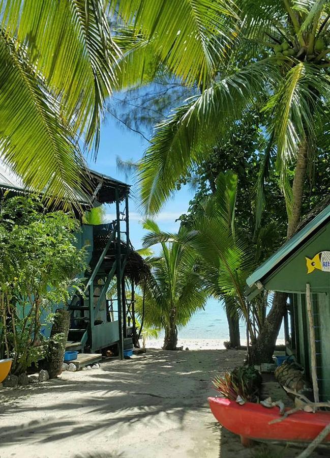 Matriki Beach Huts Arutanga Bagian luar foto