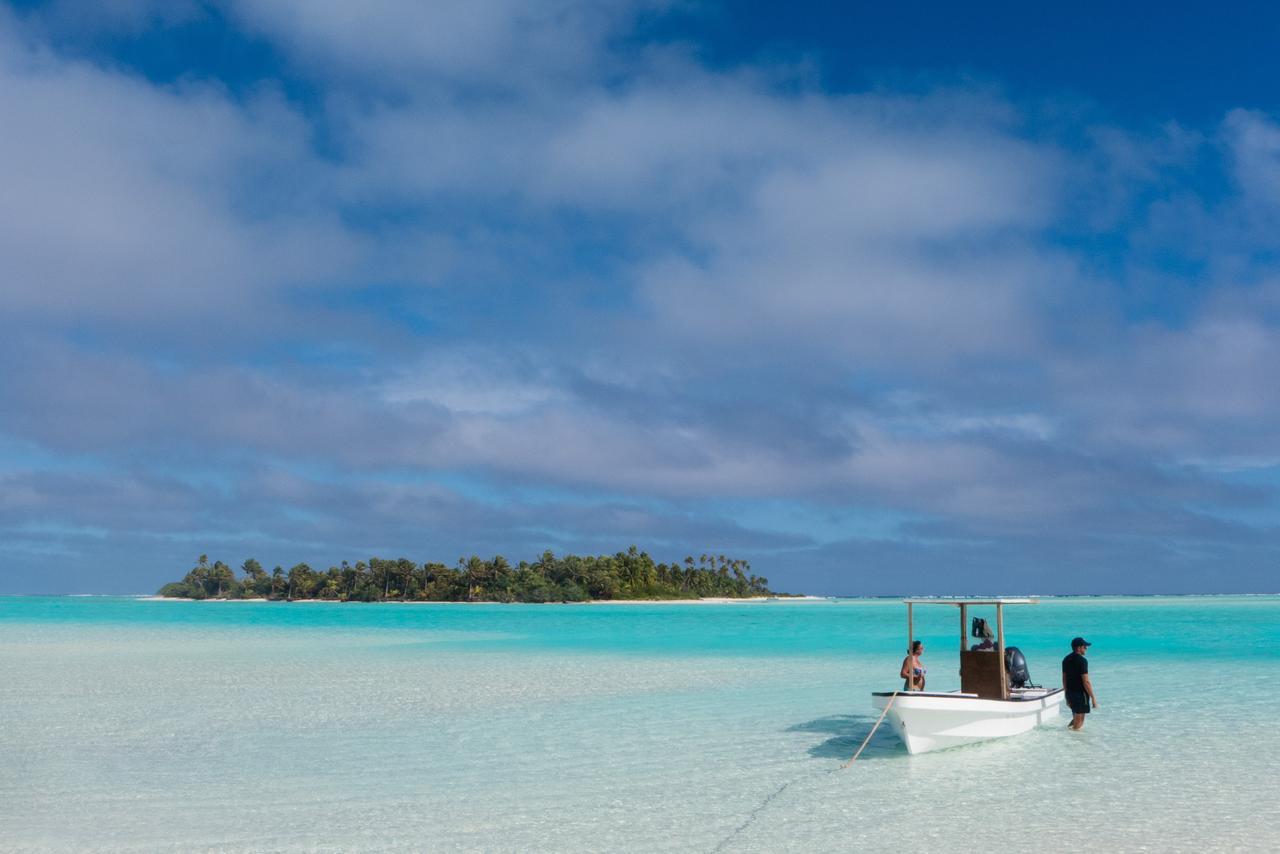 Matriki Beach Huts Arutanga Bagian luar foto